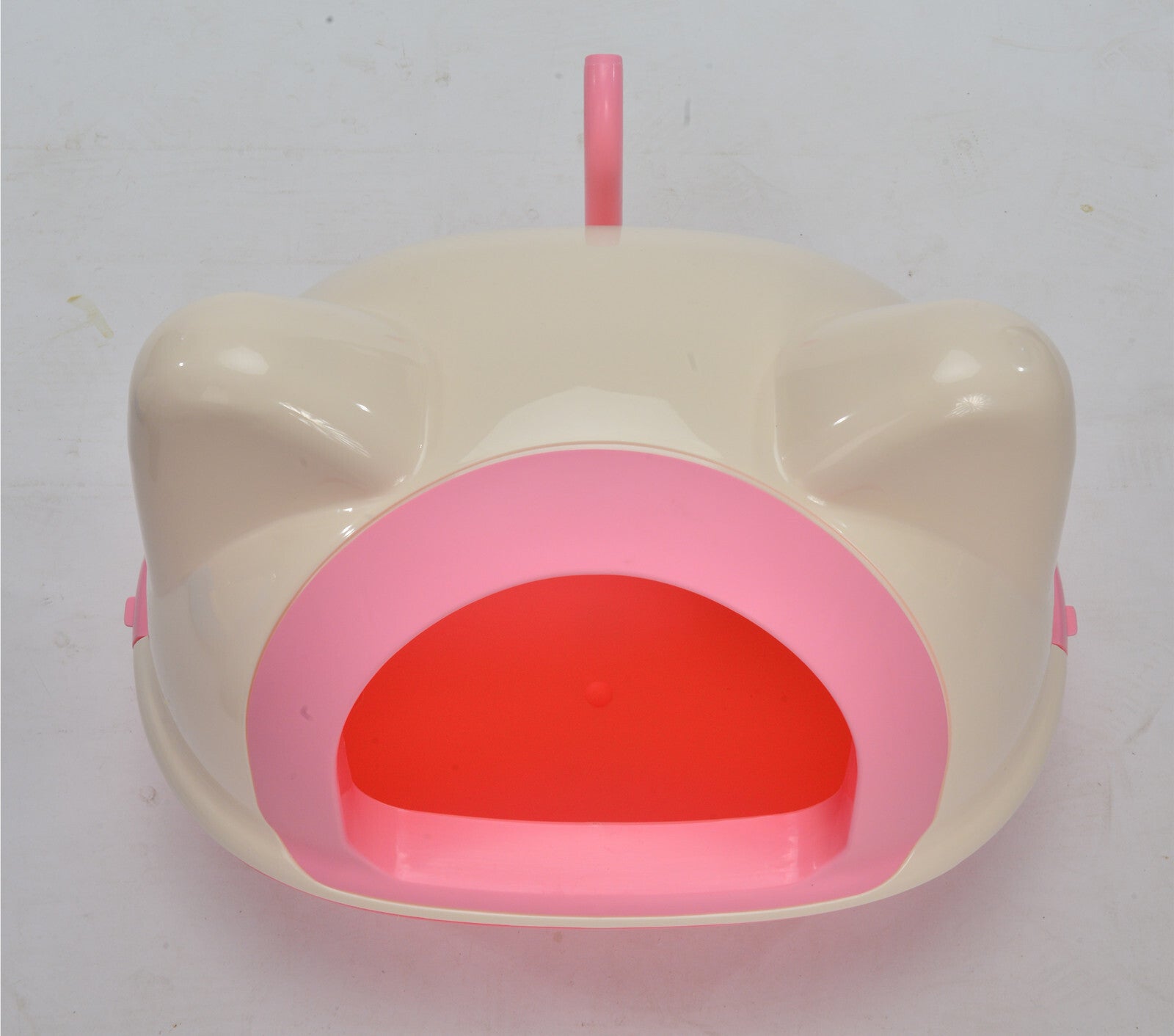 YES4PETS Large Hooded Cat Toilet Litter Box Tray House With Scoop Pink-Pet Care > Cat Supplies-PEROZ Accessories