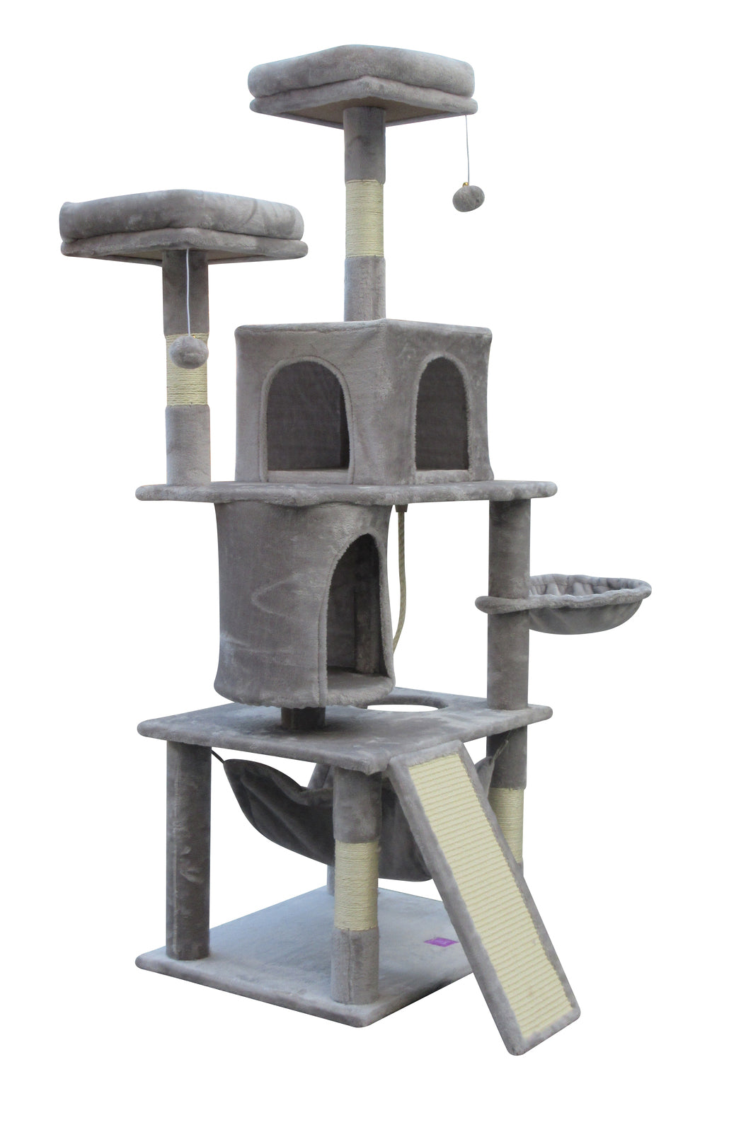 YES4PETS Large Cat Scratching Post Tree Scratcher Pole-Little Grey-Cat Trees-PEROZ Accessories