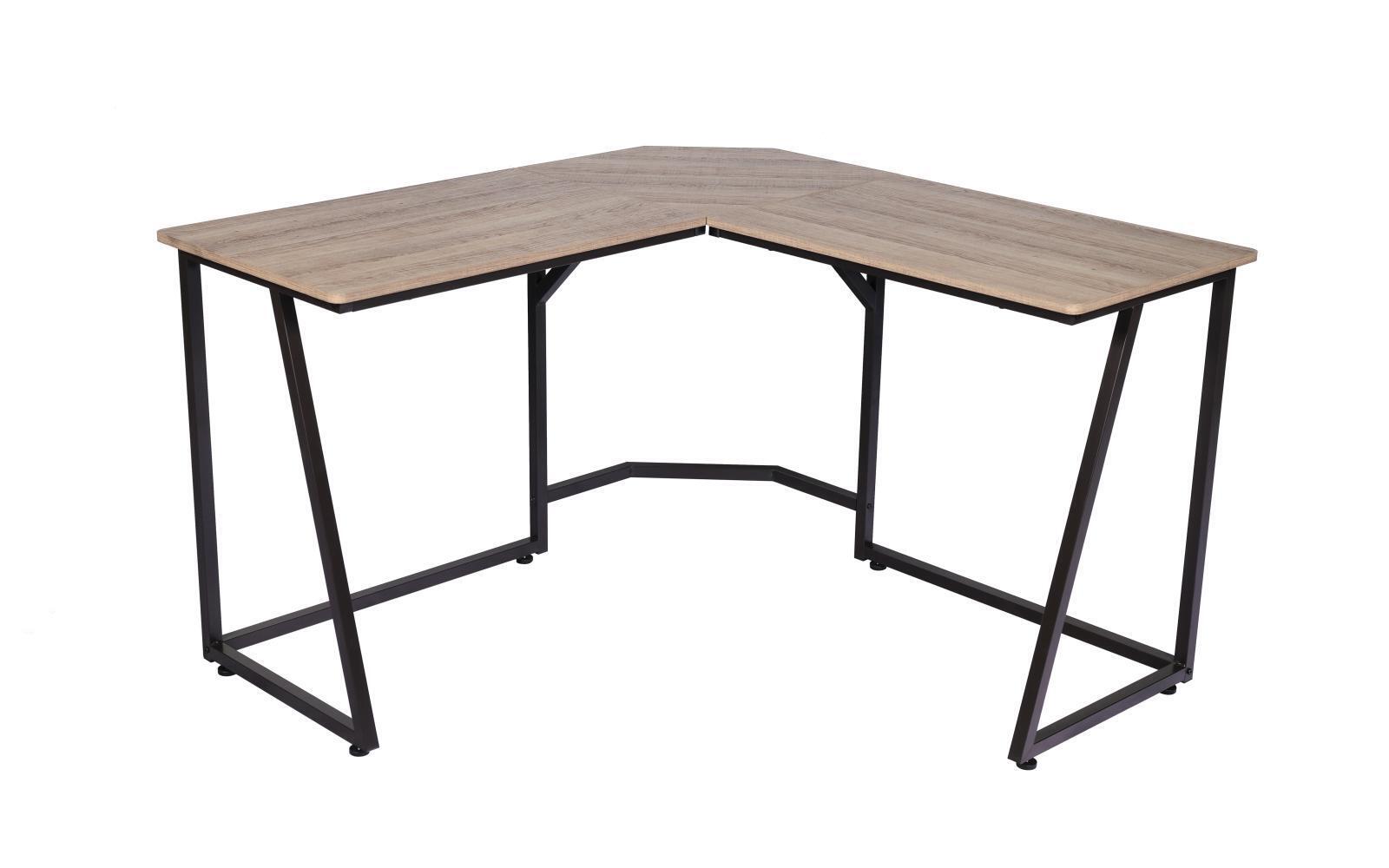 YES4HOMES Corner Computer Desk, Sturdy Home Office Gaming Desk for Laptop, Modern Simple Style Writing Table, Multipurpose Workstation-Home & Garden > Home Office Accessories-PEROZ Accessories