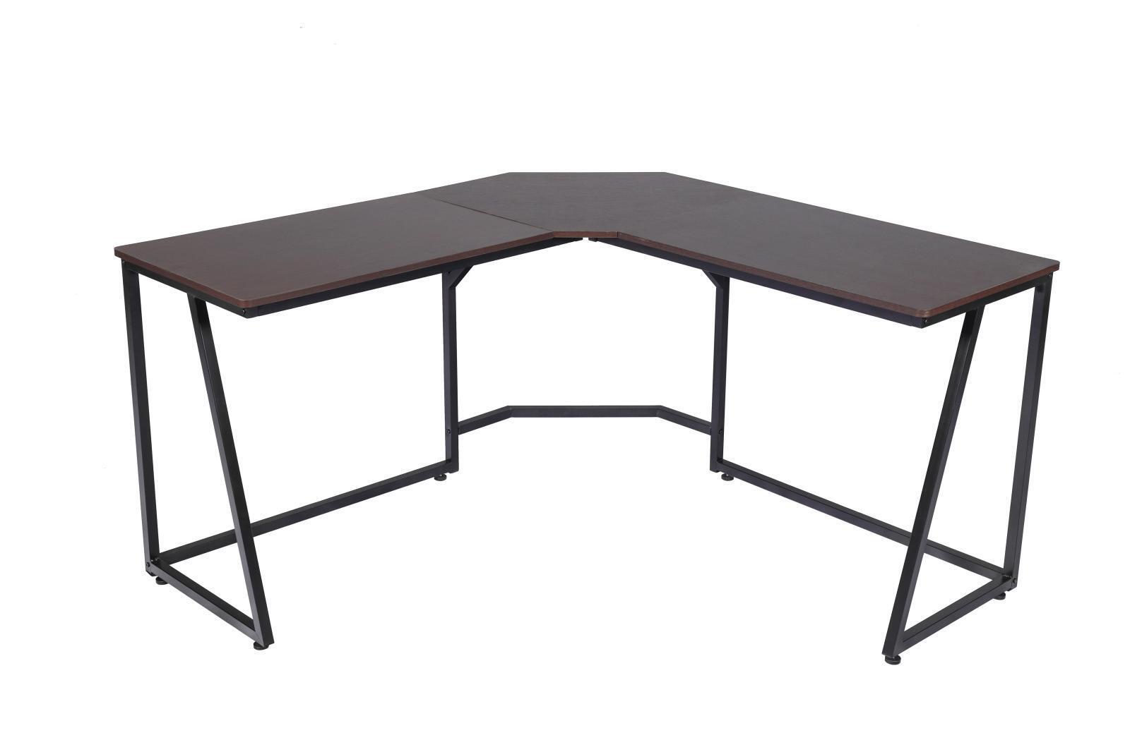YES4HOMES Corner Computer Desk, Sturdy Home Office Gaming Desk for Laptop, Modern Simple Style Writing Table, Multipurpose Workstation-Home & Garden > Home Office Accessories-PEROZ Accessories