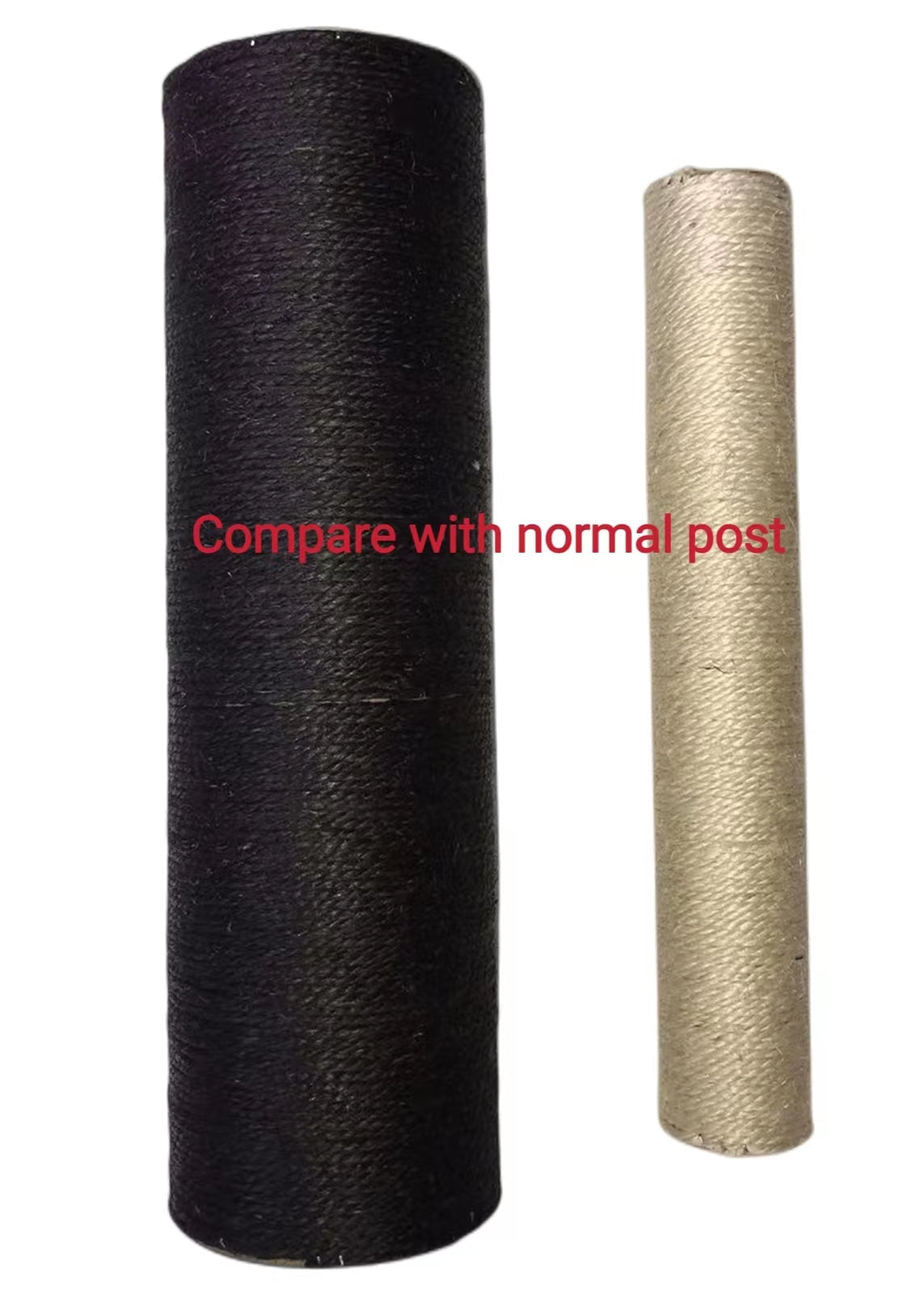 YES4PETS 160 cm XL Multi Level Cat Scratching Post Tree Scratcher 14cm Thick Pole- Grey-Cat Trees-PEROZ Accessories