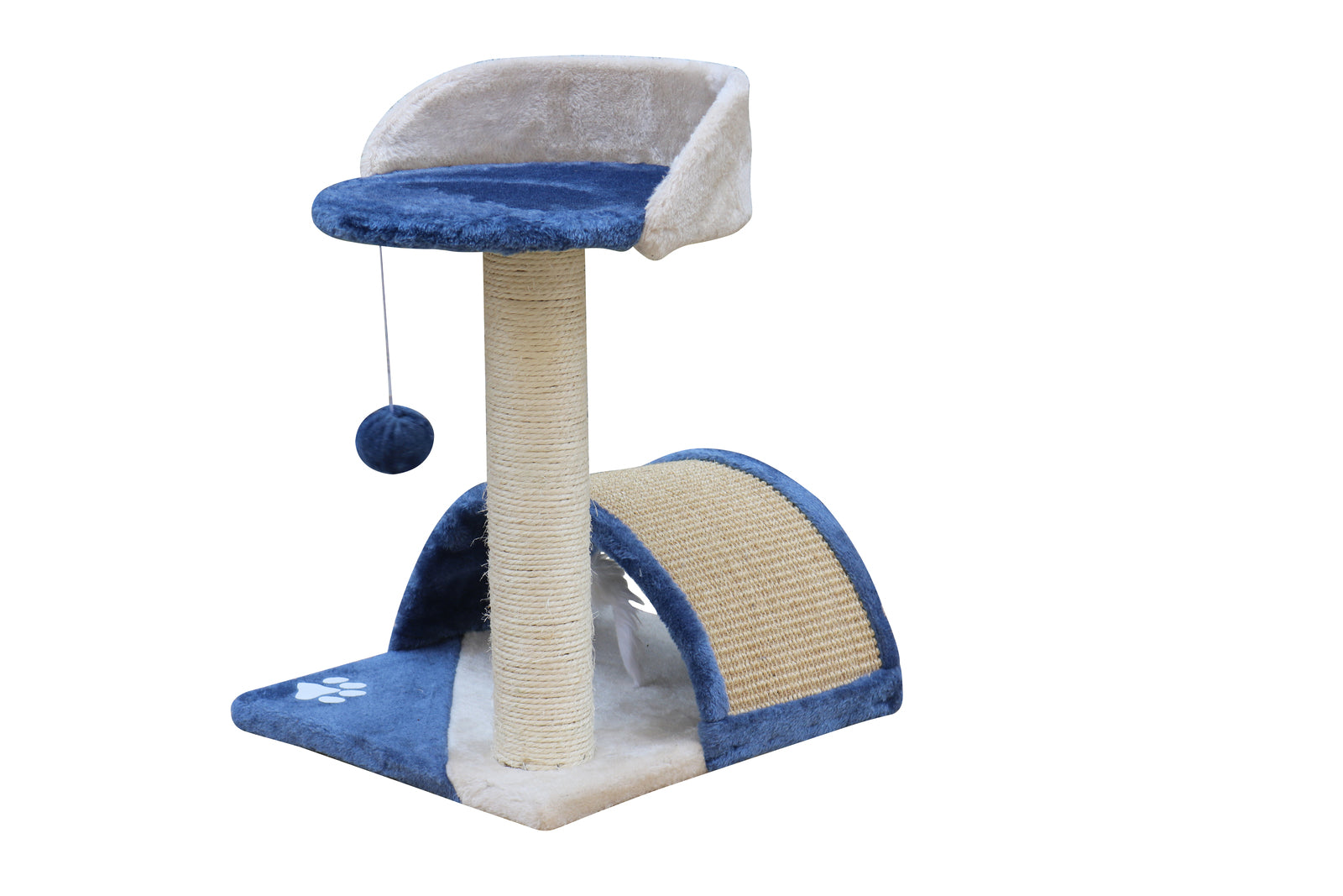 YES4PETS 50 cm Cat Scratching Post Tree Scratching Pole Climbing Post-Blue-Cat Trees-PEROZ Accessories