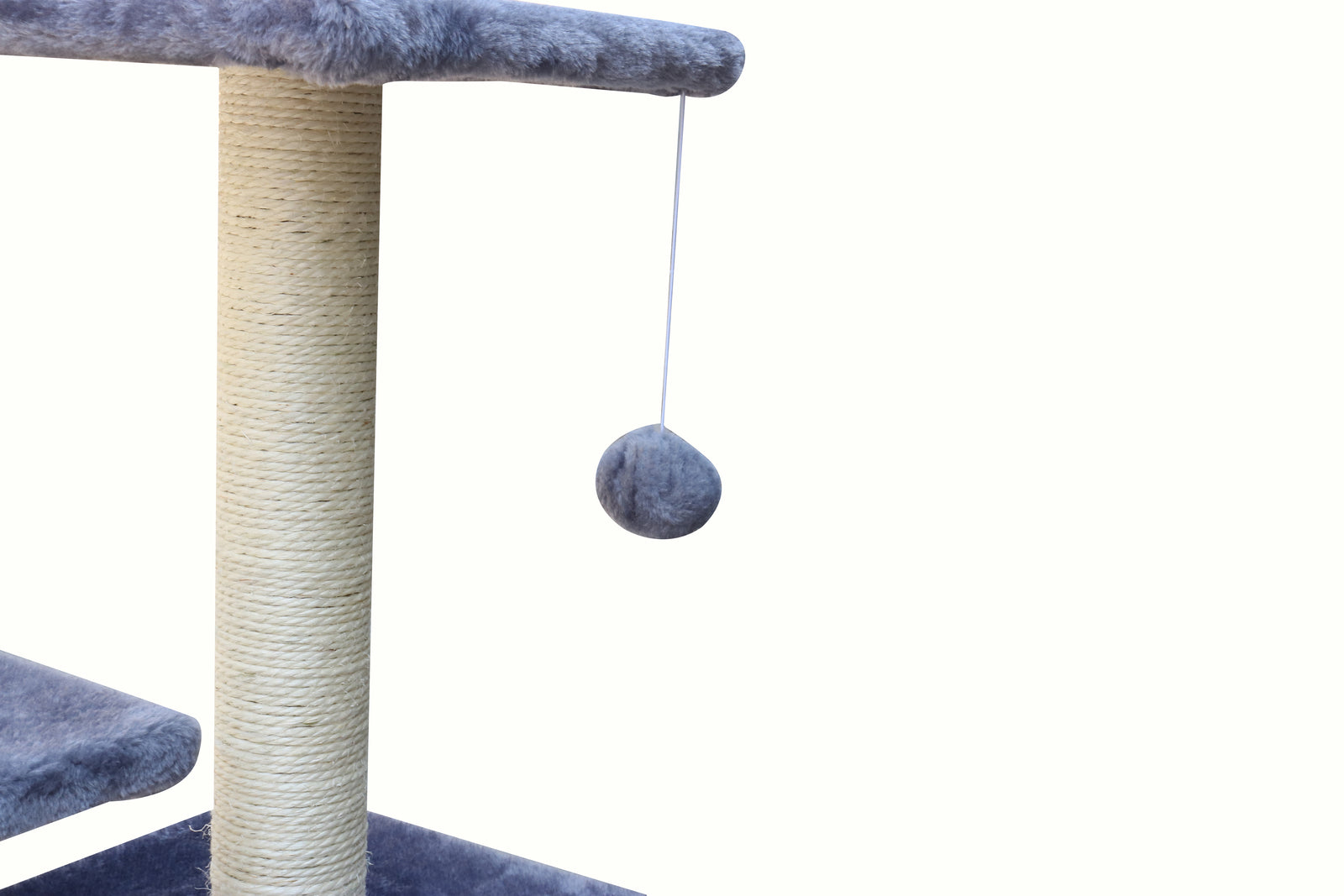 YES4PETS 71cm Grey Cat Scratching Tree Scratcher Post Pole Furniture Gym House-Cat Trees-PEROZ Accessories