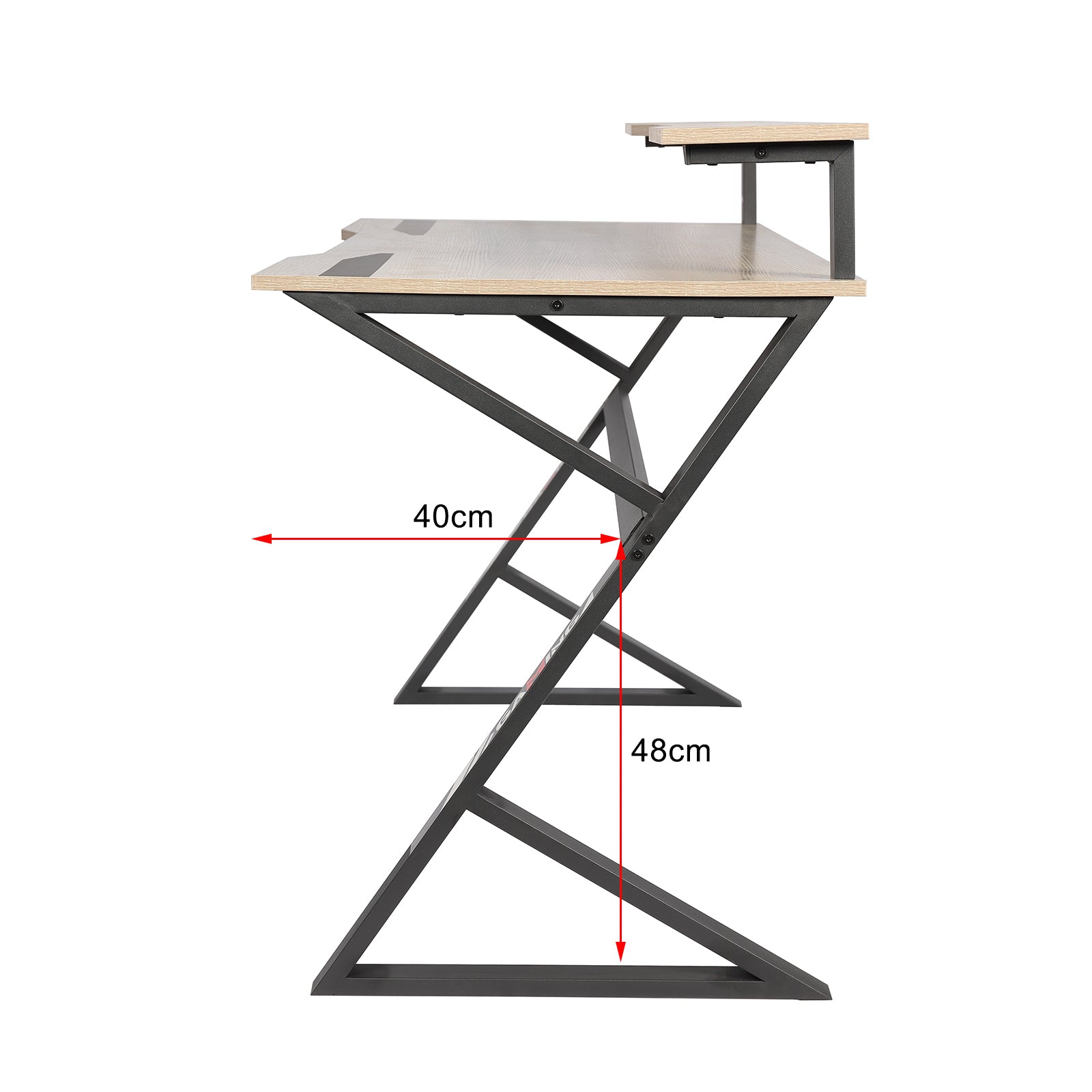 YES4HOMES Computer Desk, Sturdy Home Office Gaming Desk for Laptop, Modern Simple Style Writing Table, Multipurpose Workstation-Home & Garden > Home Office Accessories-PEROZ Accessories