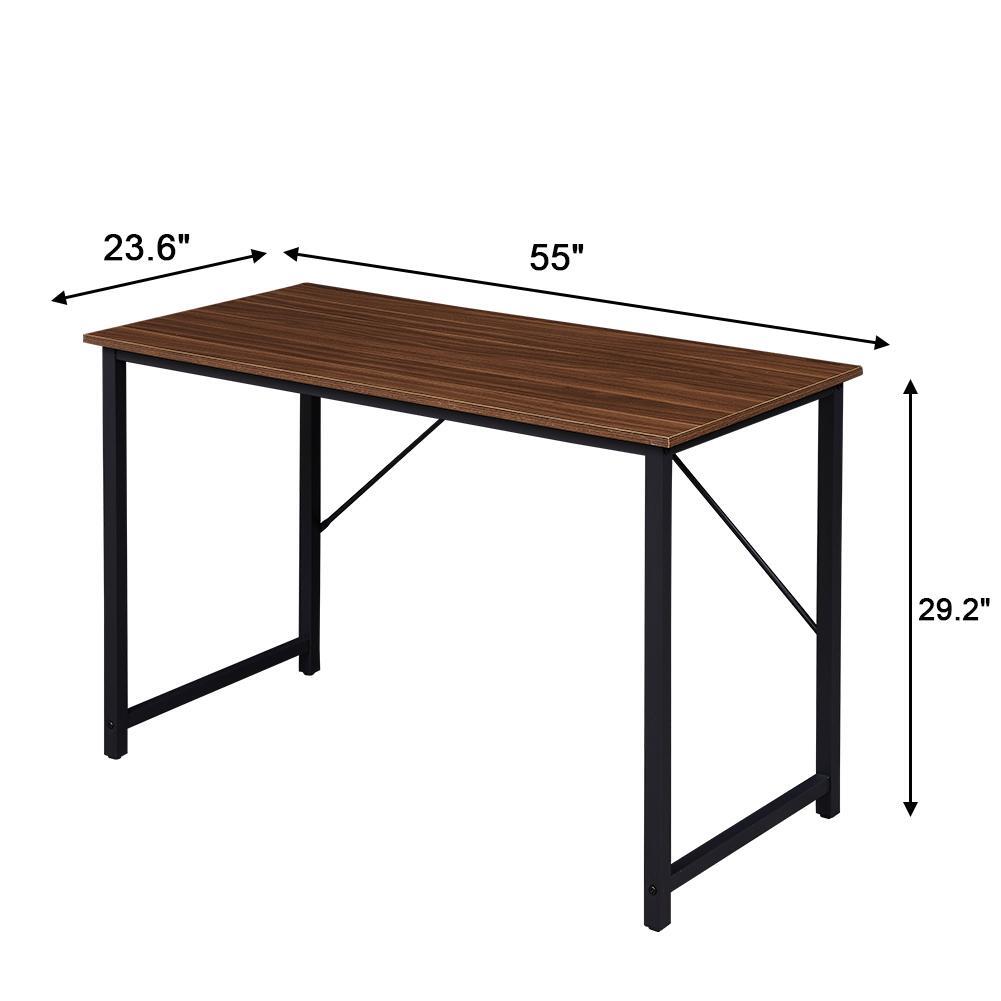 YES4HOMES Computer Desk, Sturdy Home Office Desk for Laptop, Modern Simple Style Writing Table, Multipurpose Workstation-Home & Garden > Home Office Accessories-PEROZ Accessories