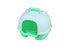 YES4PETS Portable Hooded Cat Kitten Toilet Litter Box Tray House with Handle and Scoop Green-Pet Care > Cat Supplies-PEROZ Accessories
