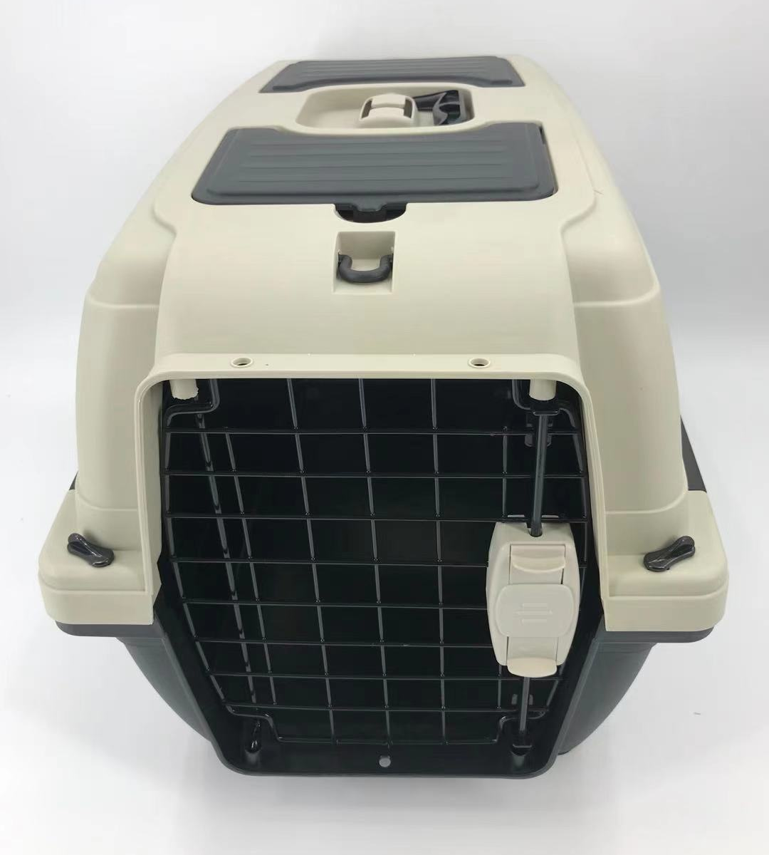 YES4PETS Medium Portable Dog Cat House Pet Carrier Travel Bag Cage+Safety Lock & Food Box-Pet Care > Cat Supplies-PEROZ Accessories