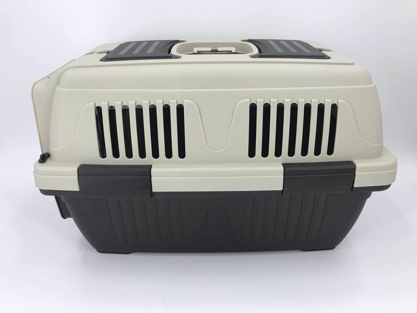 YES4PETS Medium Portable Dog Cat House Pet Carrier Travel Bag Cage+Safety Lock & Food Box-Pet Care > Cat Supplies-PEROZ Accessories