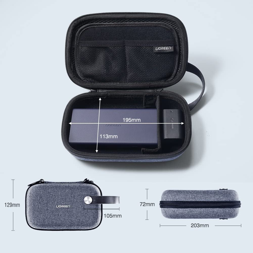 UGREEN 50903 Portable Accessories Travel Storage Bag-Accessories Storage-PEROZ Accessories