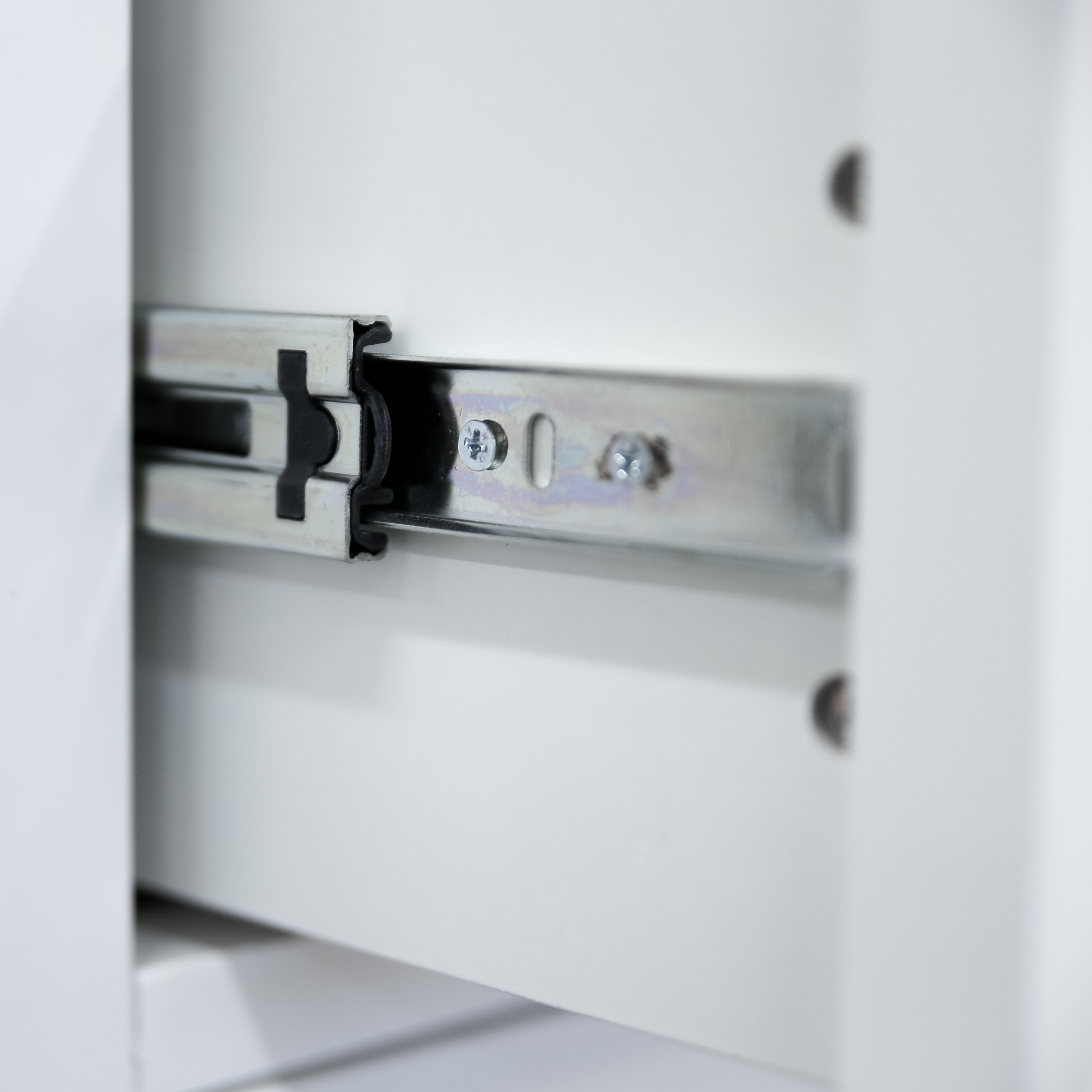 Celosia King Size Bed Frame Timber Mattress Base With Storage Drawers - White-Furniture > Bedroom-PEROZ Accessories