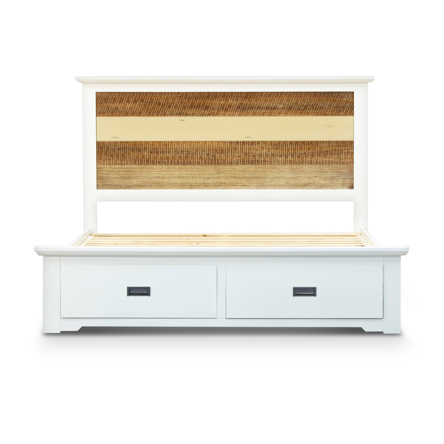 Orville 5pc Queen Bed Frame Suite Bedside Dresser Furniture Package -Multi Color-Furniture > Bedroom-PEROZ Accessories