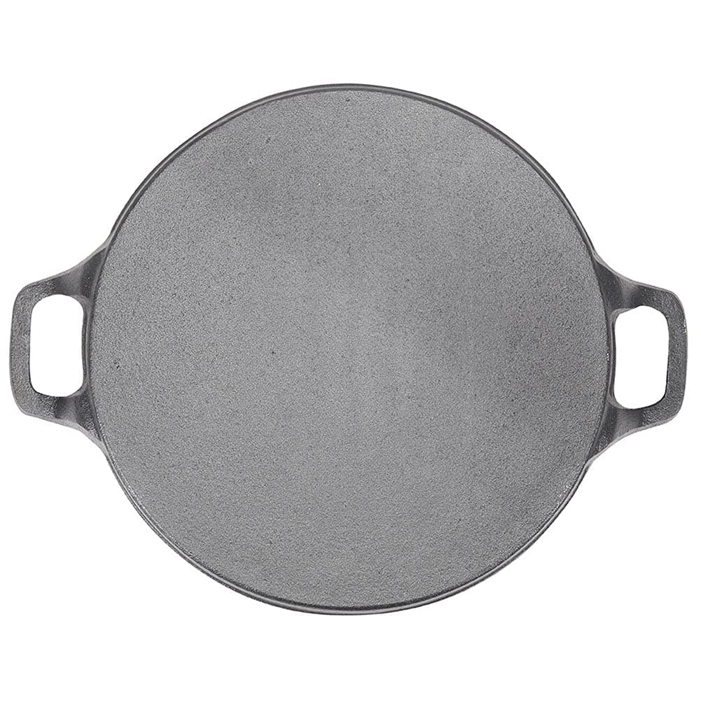 30cm Round Cast Iron Griddle Plate, BBQ Pan Cooking Griddle Grill for StoveF, Oven-Home & Garden > BBQ-PEROZ Accessories