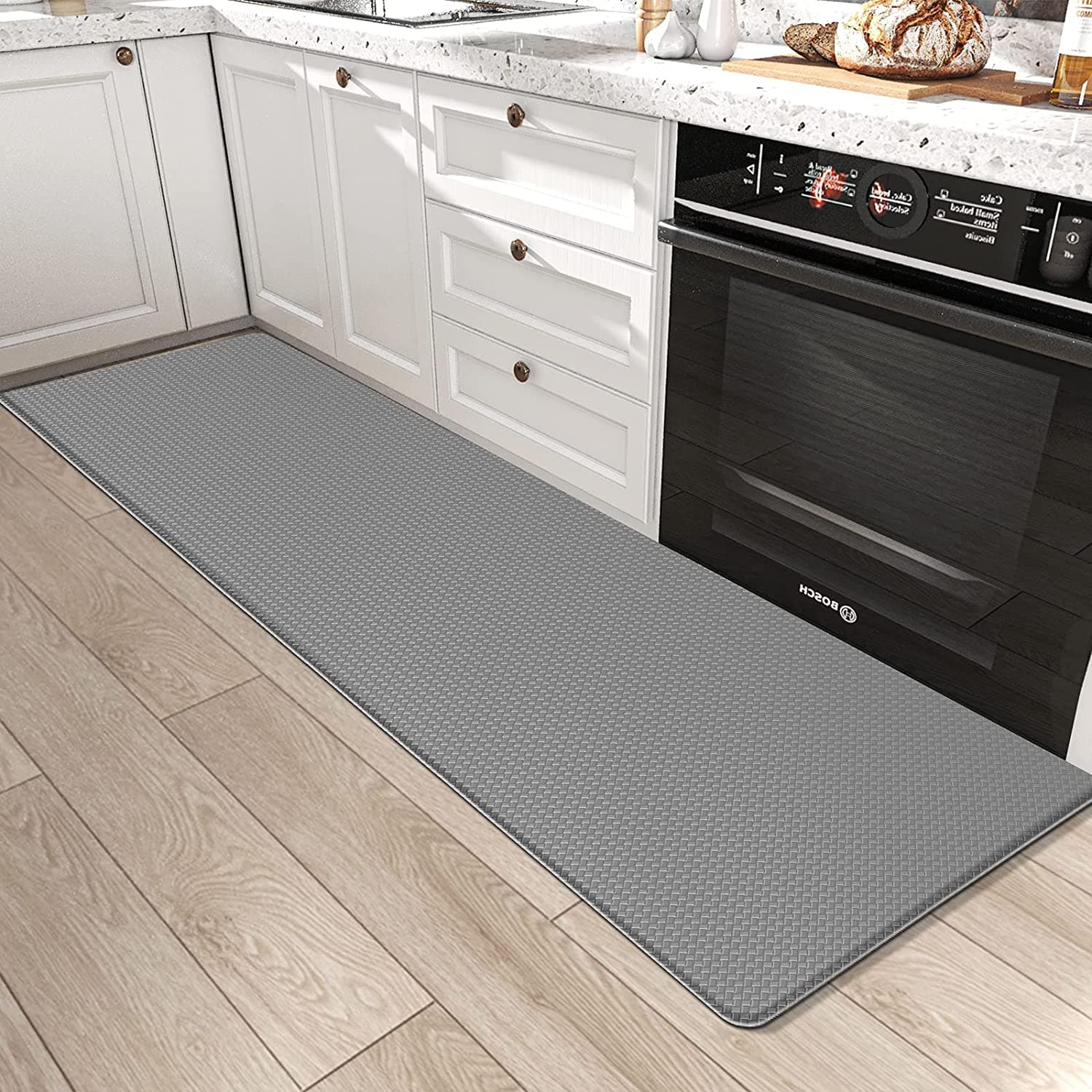 150cm Kitchen Anti-Skid Anti Fatigue Pu Leather Floor mat, Kitchen Rug-Home & Garden > Rugs-PEROZ Accessories