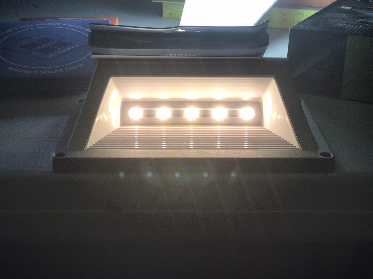 Solar Step Light – Warm White with Silver Case-Home & Garden > Garden Lights-PEROZ Accessories