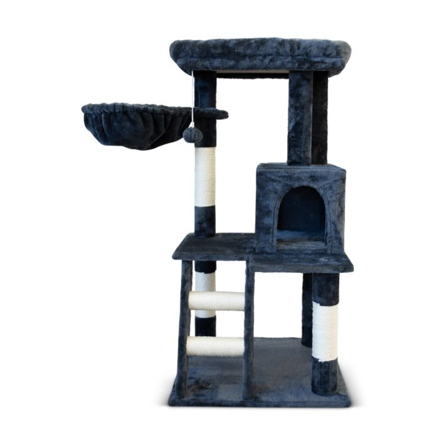 Petwiz 100cm Luna Premium Cat Tree Scratching Post-Pet Care &gt; Cat Supplies-PEROZ Accessories