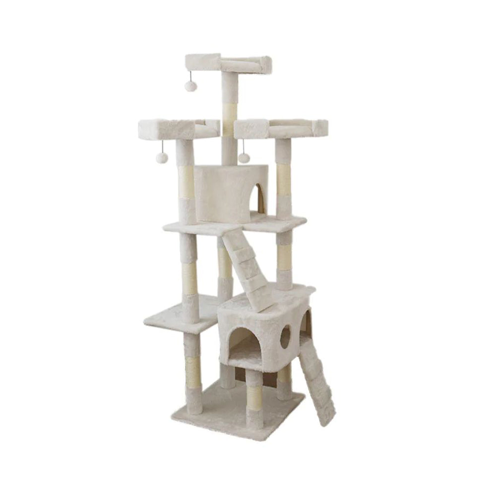 CATIO Tranquility Palace Scratching Post 50x50x171cm-Pet Care > Toys-PEROZ Accessories