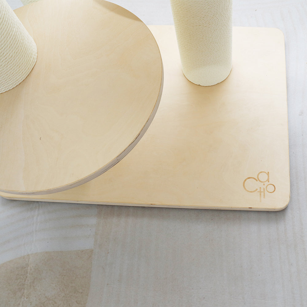 CATIO VINTAGE Solid Wood Cat Climbing Tree Post Scratcher 176cm-Pet Care > Toys-PEROZ Accessories