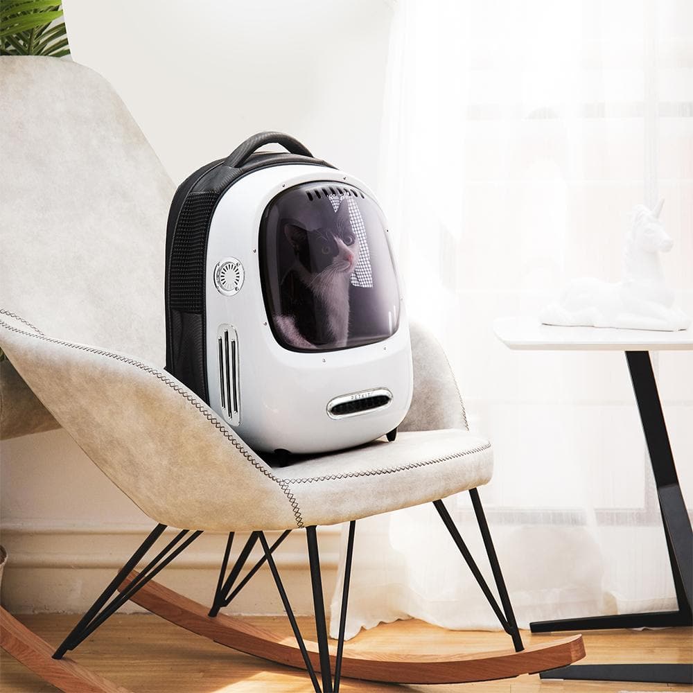 PETKIT Evertravel- Cat Backpack- White-Pet Care > Cat Supplies-PEROZ Accessories