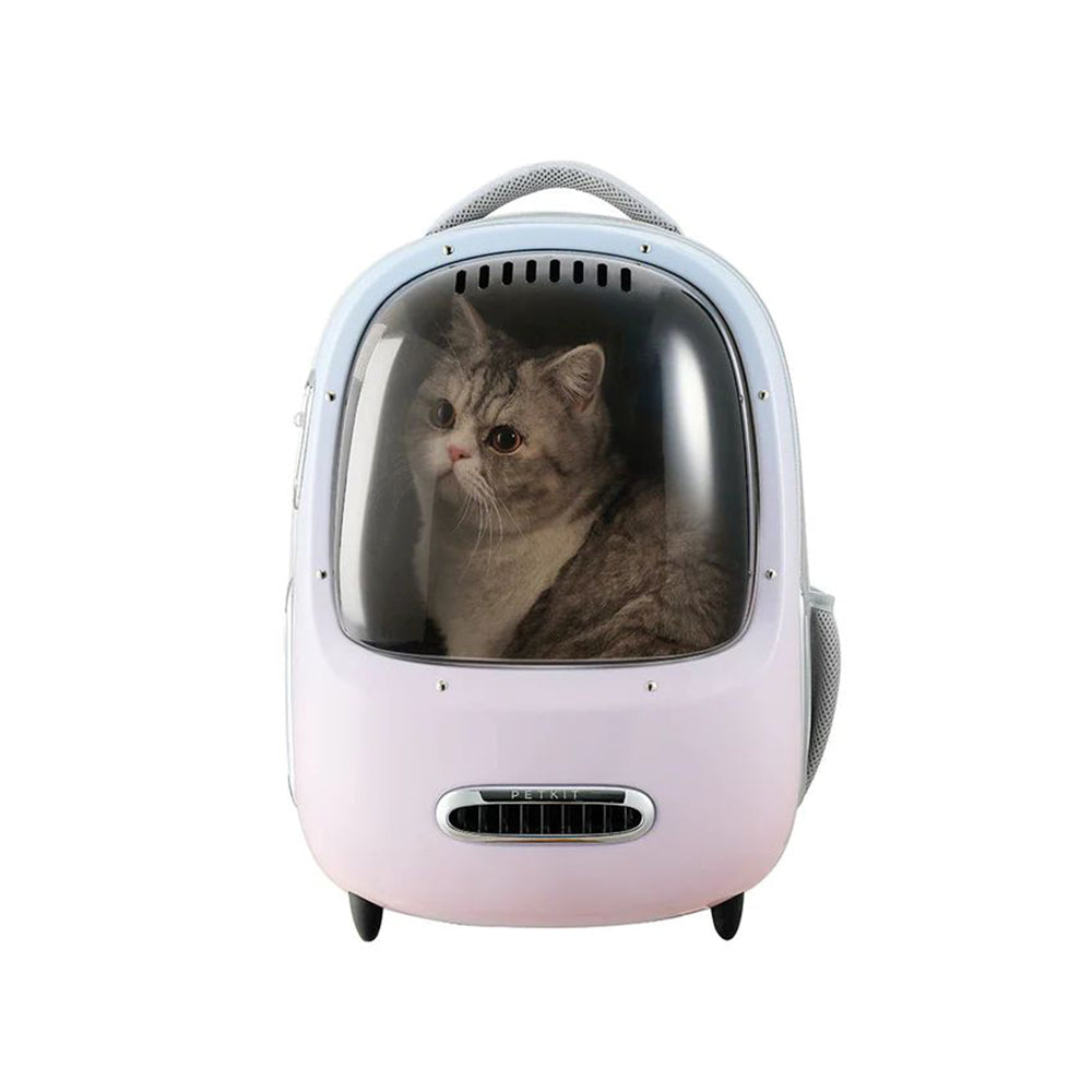 PETKIT Breezy 2 - Smart Cat Backpack - Pink-Pet Care > Cat Supplies-PEROZ Accessories