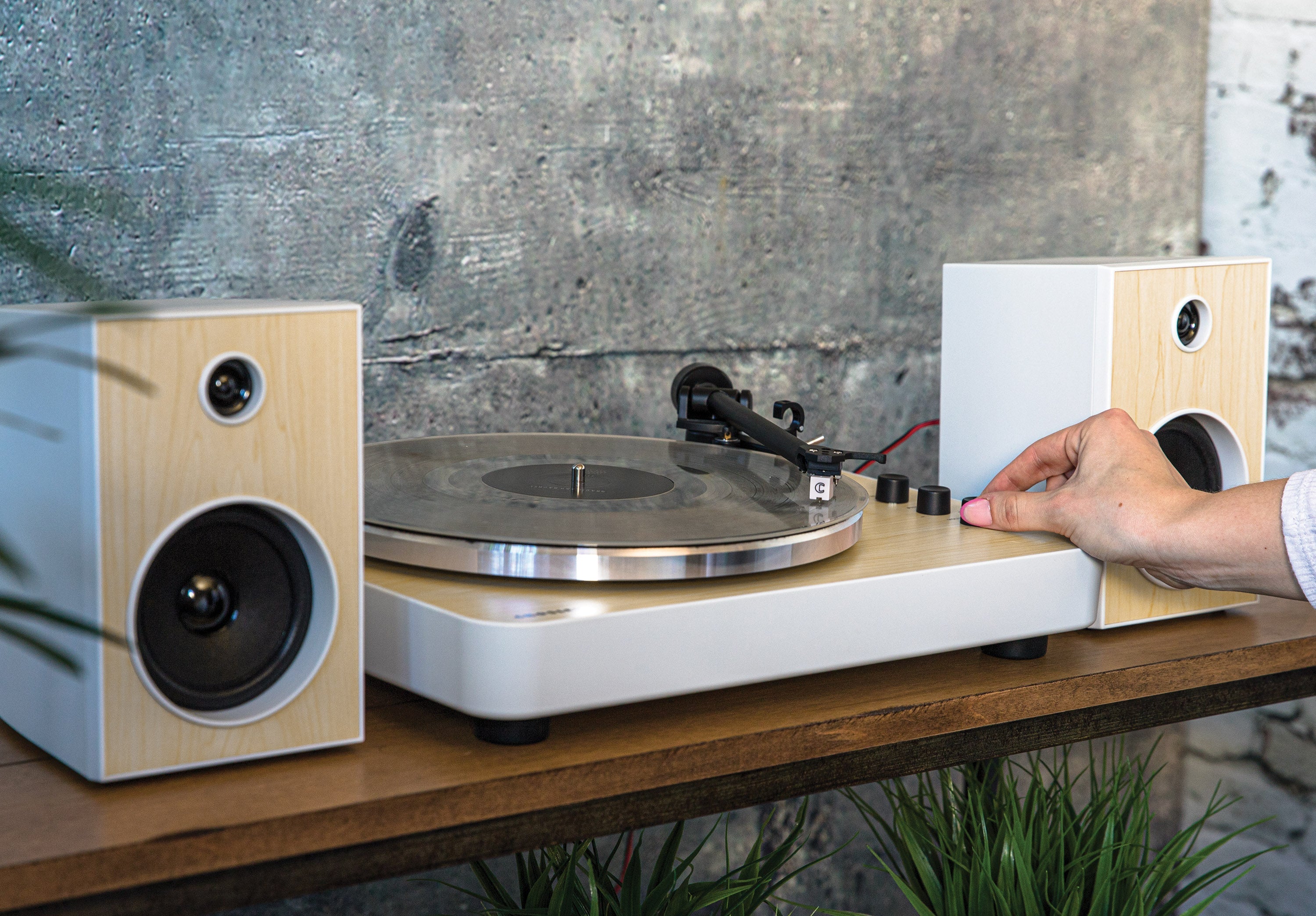 Crosley T170 Shelf System - White-Audio & Video > Musical Instrument & Accessories-PEROZ Accessories