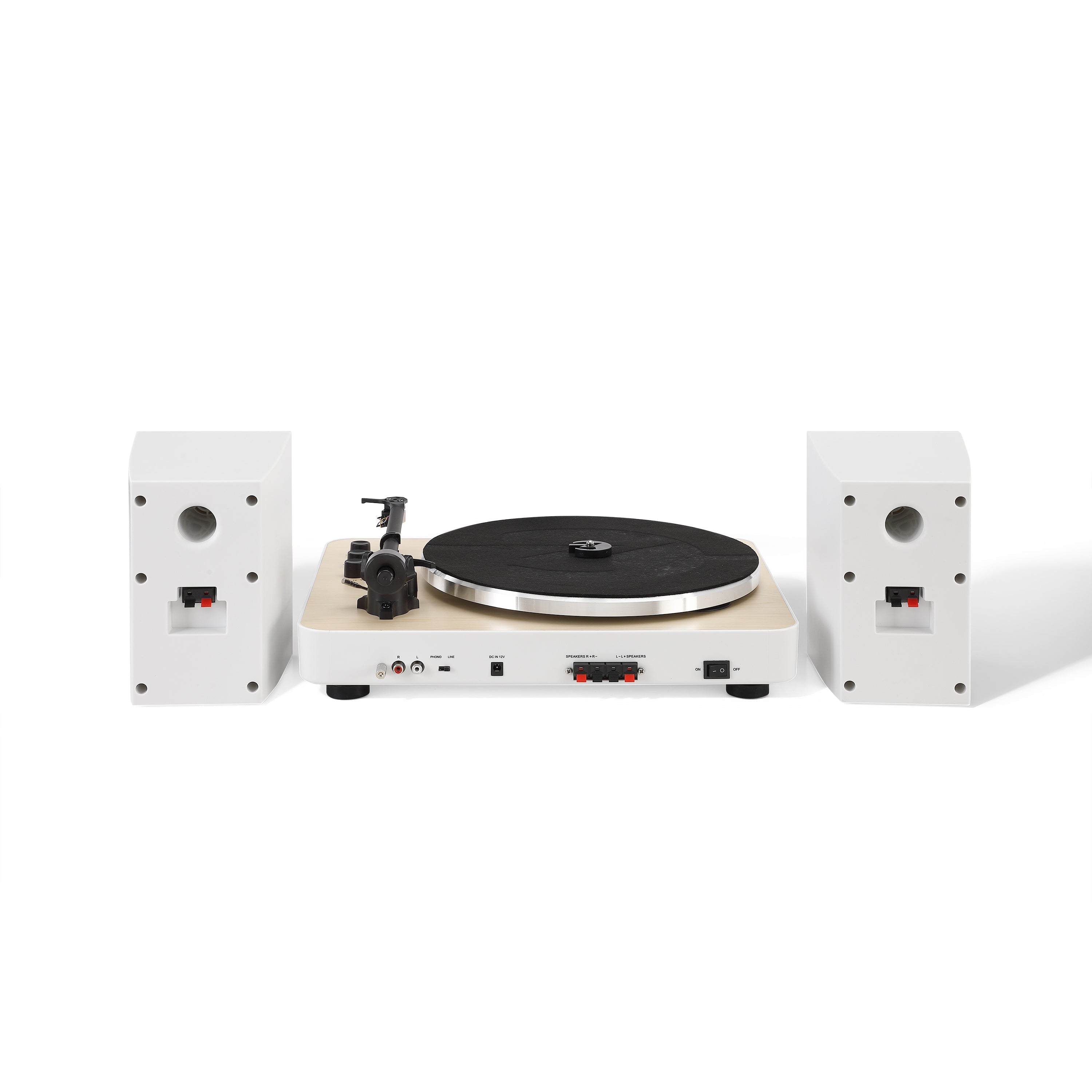 Crosley T170 Shelf System - White-Audio & Video > Musical Instrument & Accessories-PEROZ Accessories