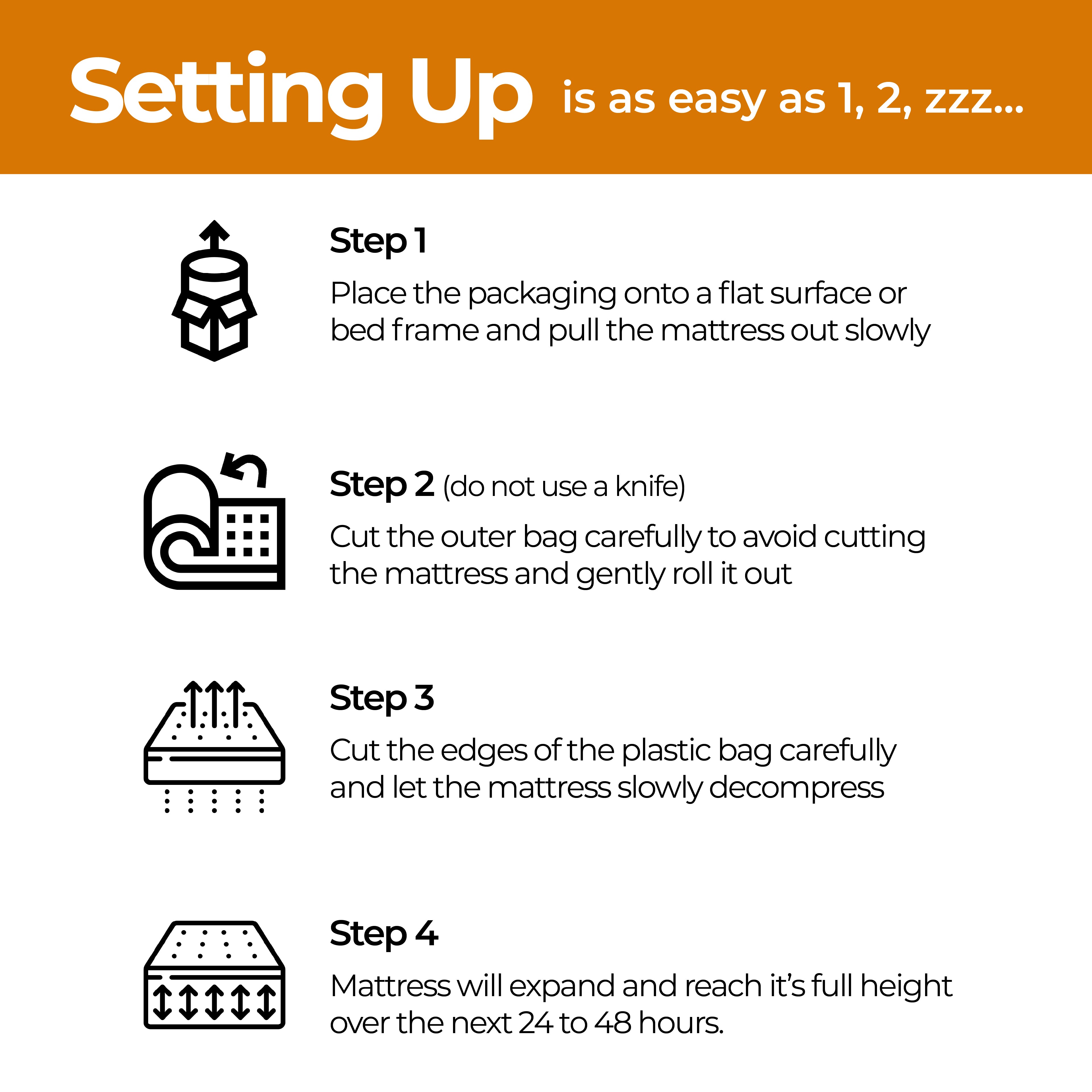 ValueSleeper 3-Zone Orthopaedic Pocket Spring Double Mattress-Furniture > Mattresses-PEROZ Accessories