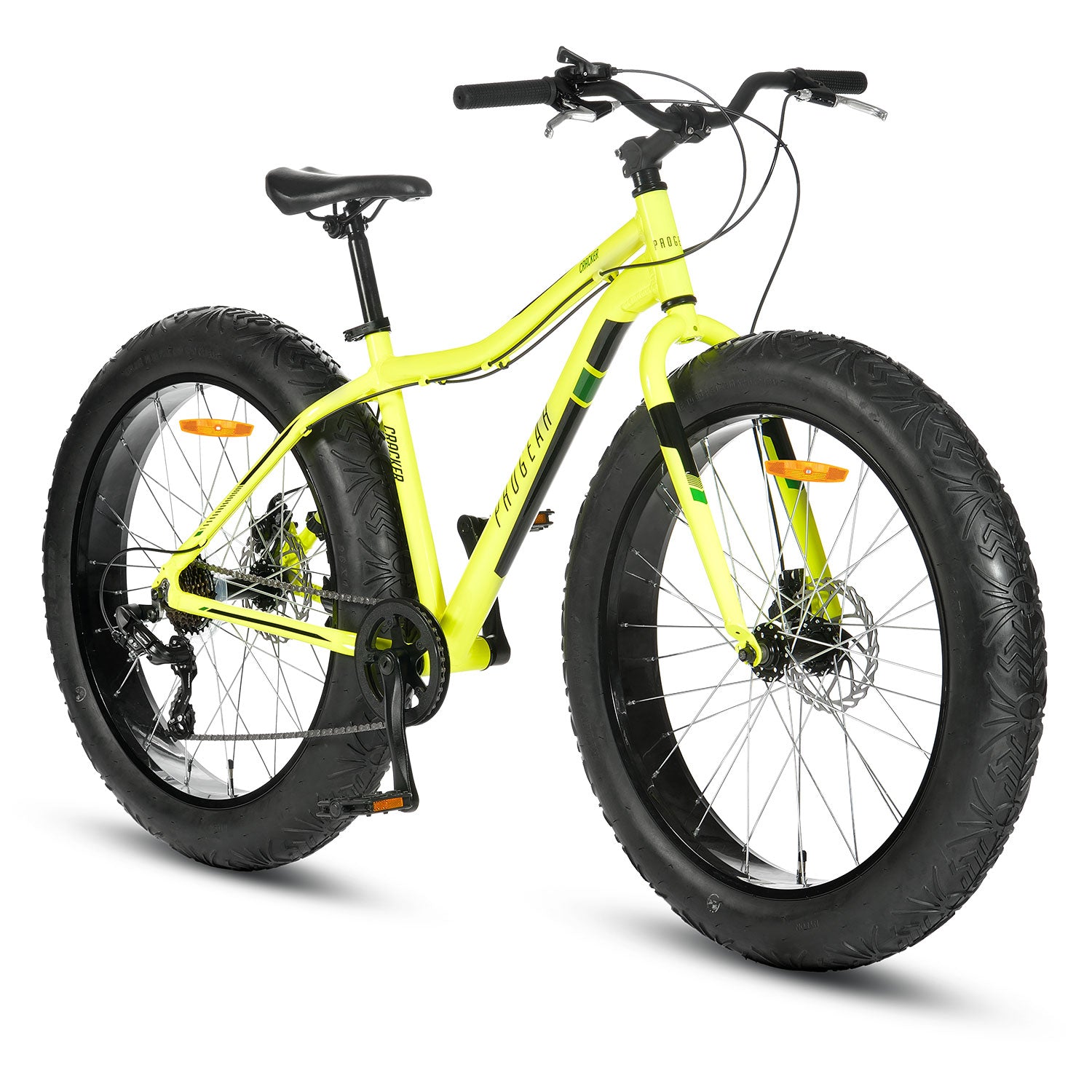Progear Bikes Cracker 26" in Lime Green-Sports & Fitness > Bikes & Accessories-PEROZ Accessories