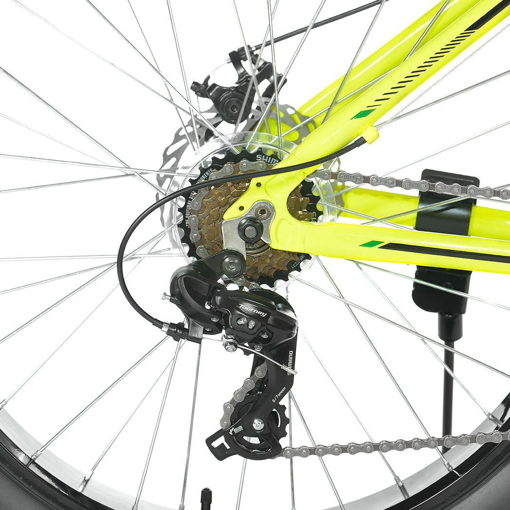 Progear Bikes Cracker 26" in Lime Green-Sports & Fitness > Bikes & Accessories-PEROZ Accessories