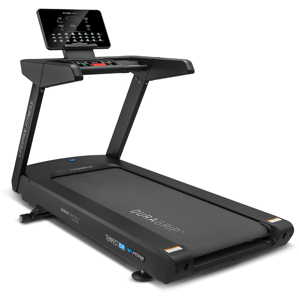 Lifespan Fitness Tempest CR Commercial Treadmill-Sports & Fitness > Fitness Accessories-PEROZ Accessories