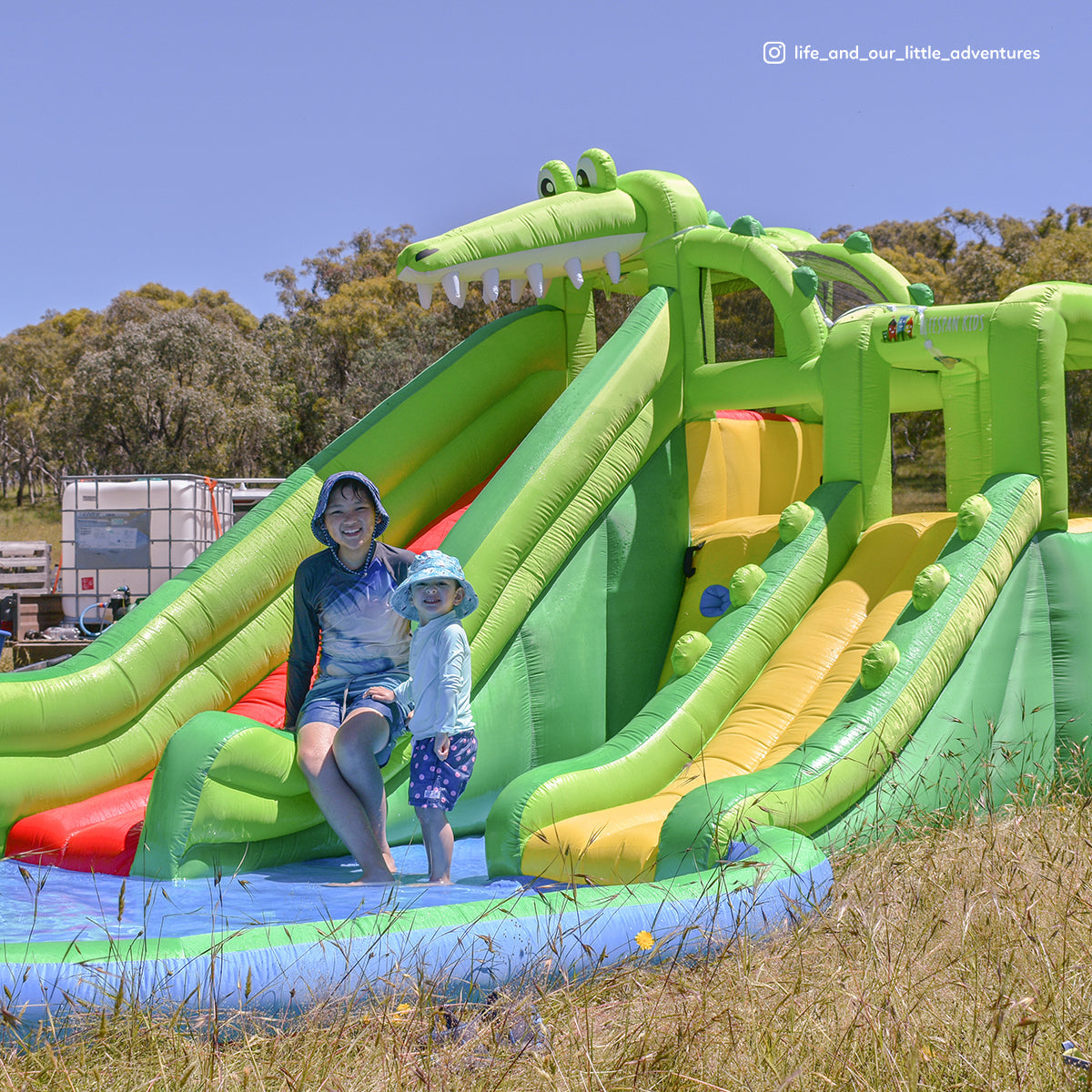 Lifespan Kids Crocadoo Slide & Splash-Baby & Kids > Toys-PEROZ Accessories