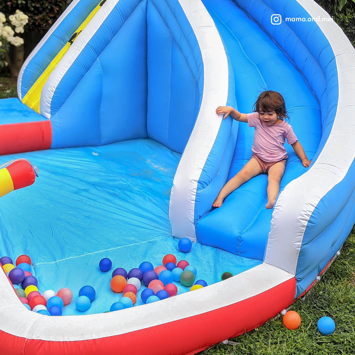 Lifespan Kids Sharky Slide & Splash Inflatable-Baby & Kids > Toys-PEROZ Accessories