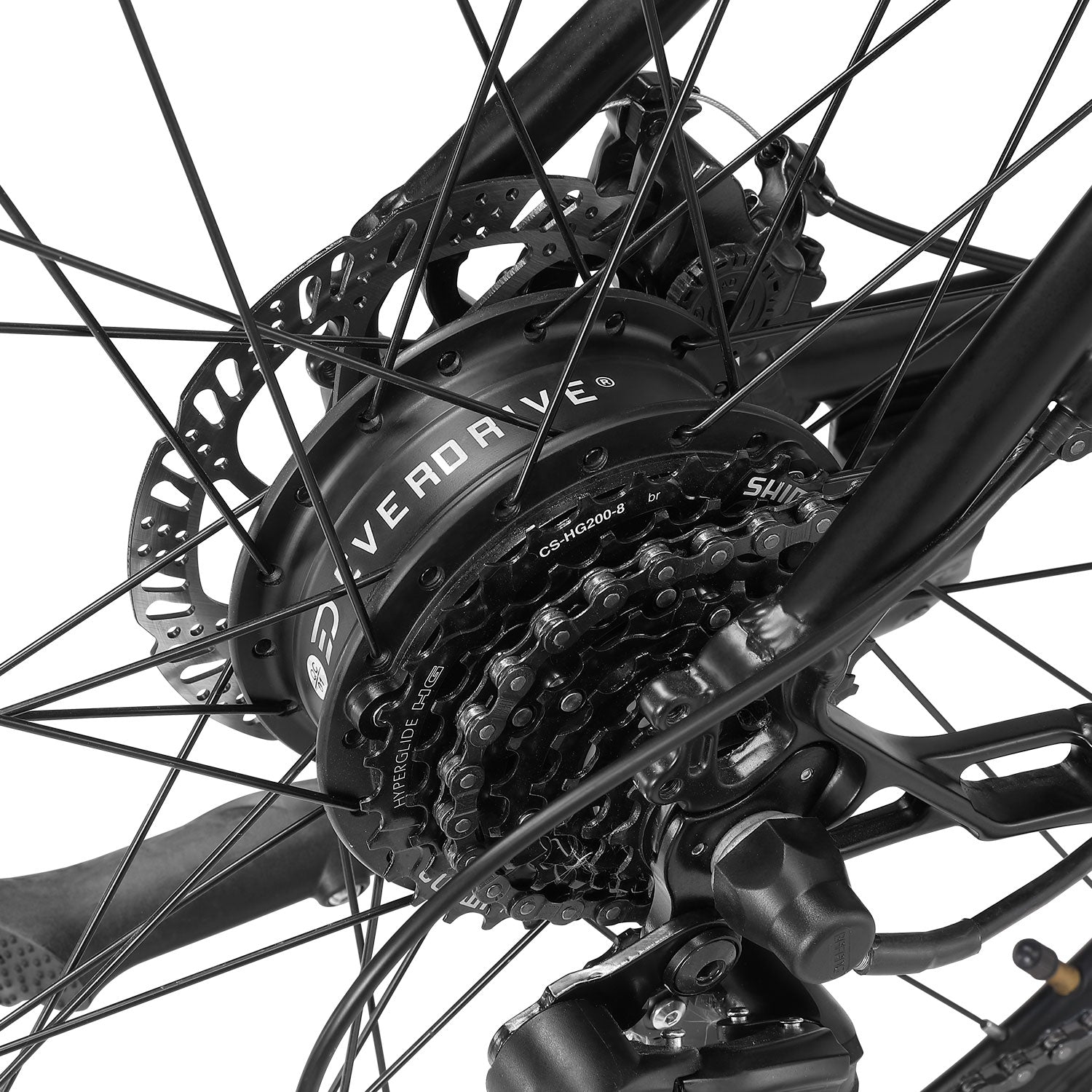 Progear Bikes E-Vantage MTB E-Bike 27.5*18" in Black Shadow-Sports & Fitness > Bikes & Accessories-PEROZ Accessories