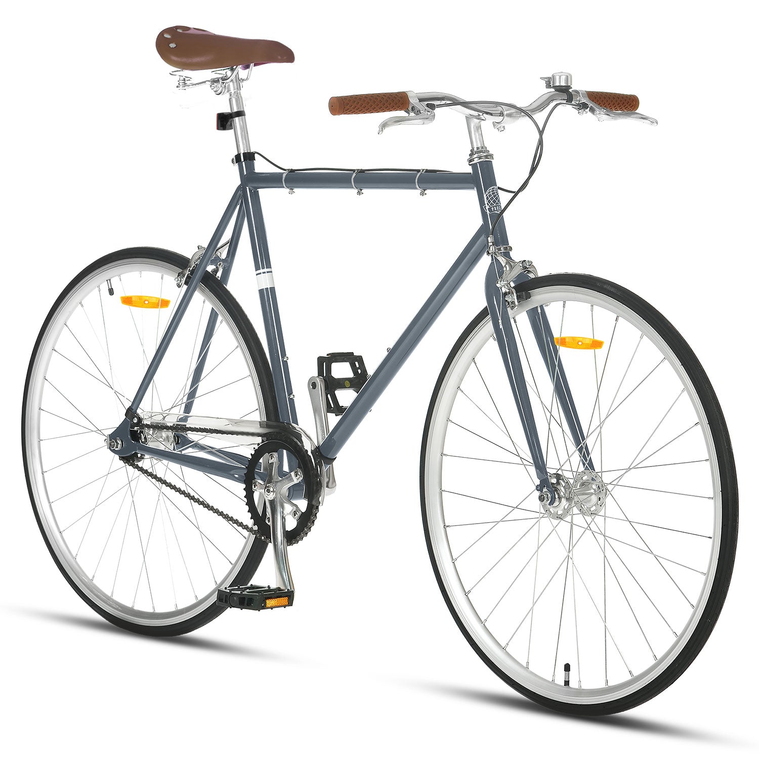 Progear Bikes Fixie 700c*53cm in Asphalt Grey-Sports & Fitness > Bikes & Accessories-PEROZ Accessories