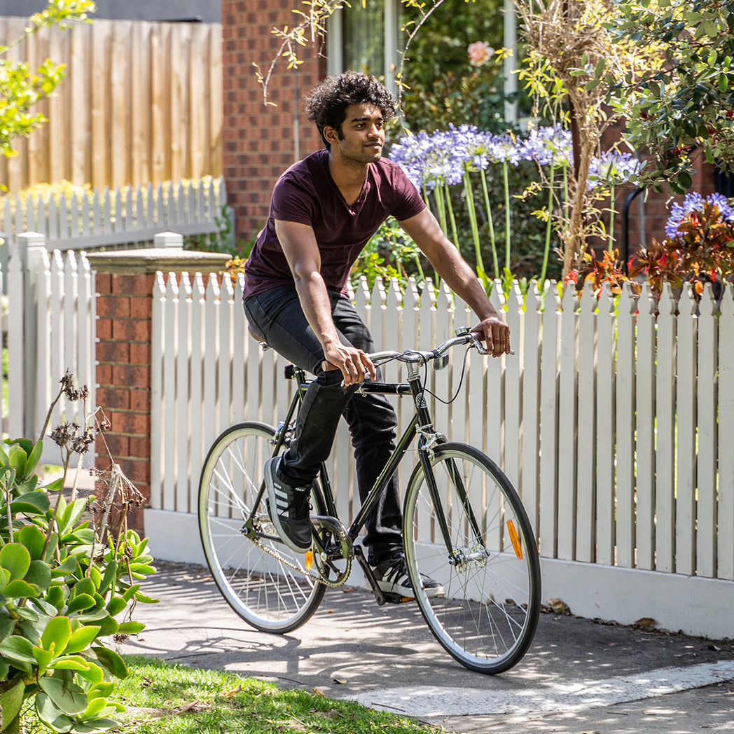 Progear Bikes Fixie 700c*56cm in Asphalt Grey-Sports & Fitness > Bikes & Accessories-PEROZ Accessories