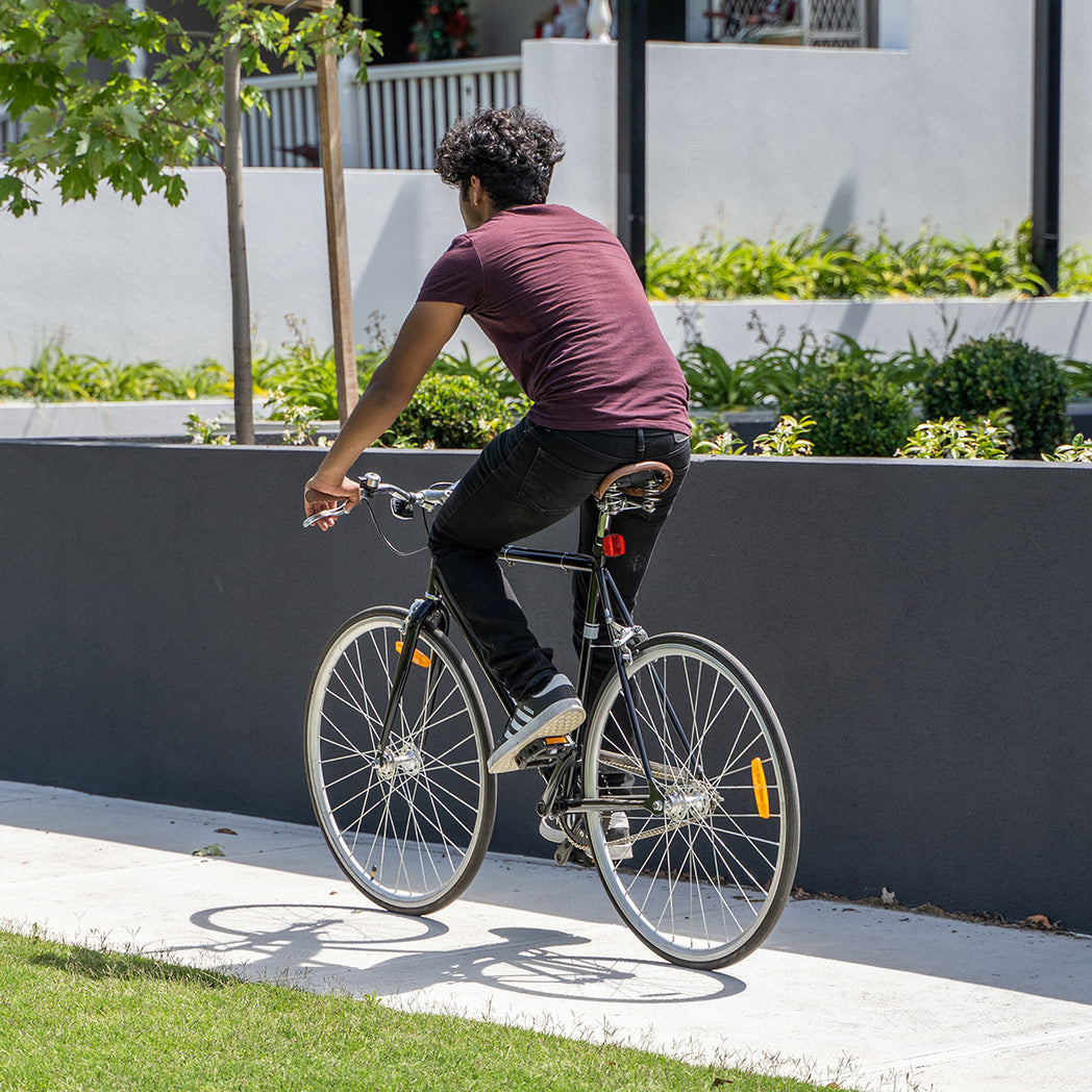 Progear Bikes Fixie 700c*56cm in Asphalt Grey-Sports & Fitness > Bikes & Accessories-PEROZ Accessories