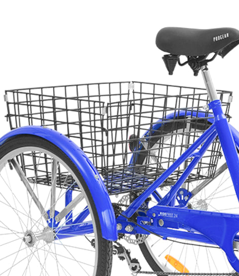 Progear Bikes RideFree Trike 24" Blue-Sports & Fitness > Bikes & Accessories-PEROZ Accessories