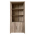 Display Shelf Book Case Stand Bookshelf Natural Wood like MDF in Oak Colour-Bookcases & Shelves-PEROZ Accessories
