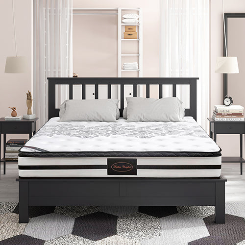 Queen Mattress Euro Top Memory Foam Non-woven Pocket Spring-Furniture > Mattresses-PEROZ Accessories