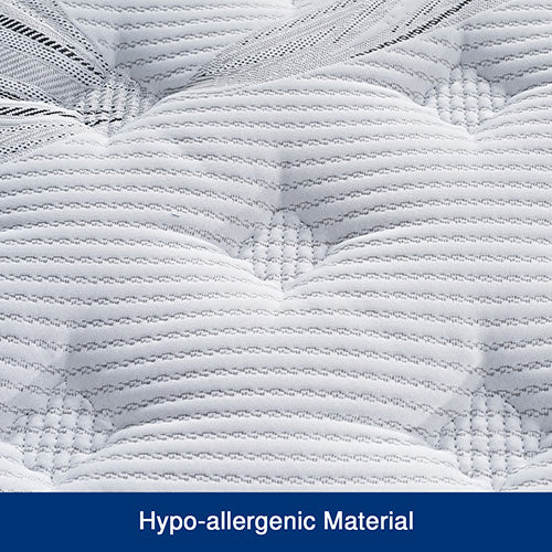 King Mattress Latex Pillow Top Pocket Spring Foam Medium Firm-Furniture > Mattresses-PEROZ Accessories