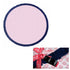J.Elliot Home Koel Round Cotton Turkish Towel Pink/ Navy-Home & Garden > Bathroom Accessories-PEROZ Accessories