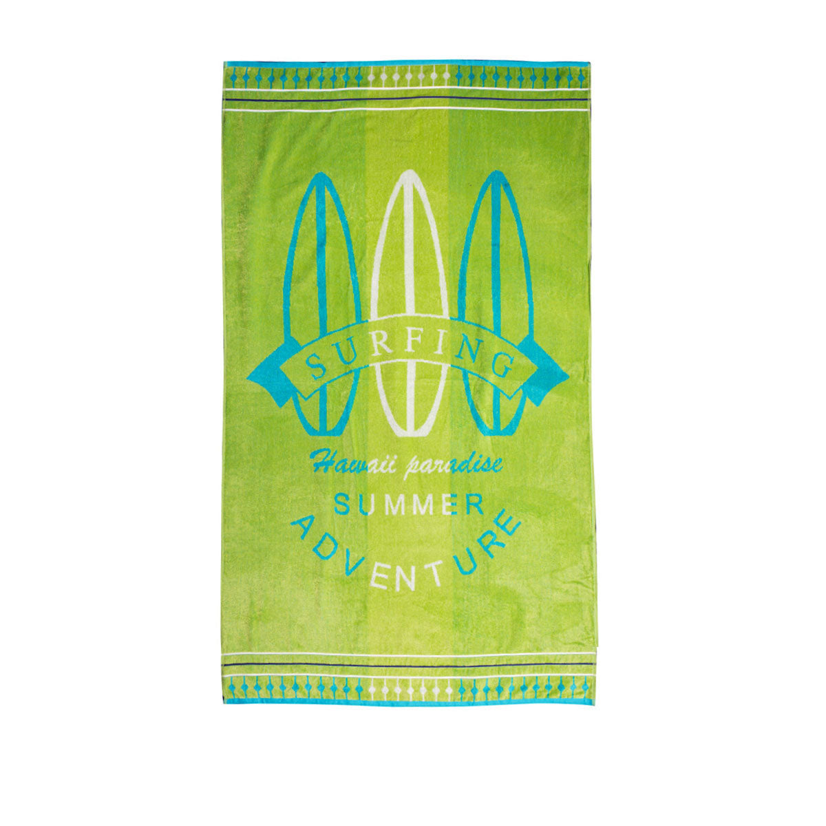 Rans Premium Cotton Jacquard Beach Towel Surfing-Home & Garden > Bathroom Accessories-PEROZ Accessories