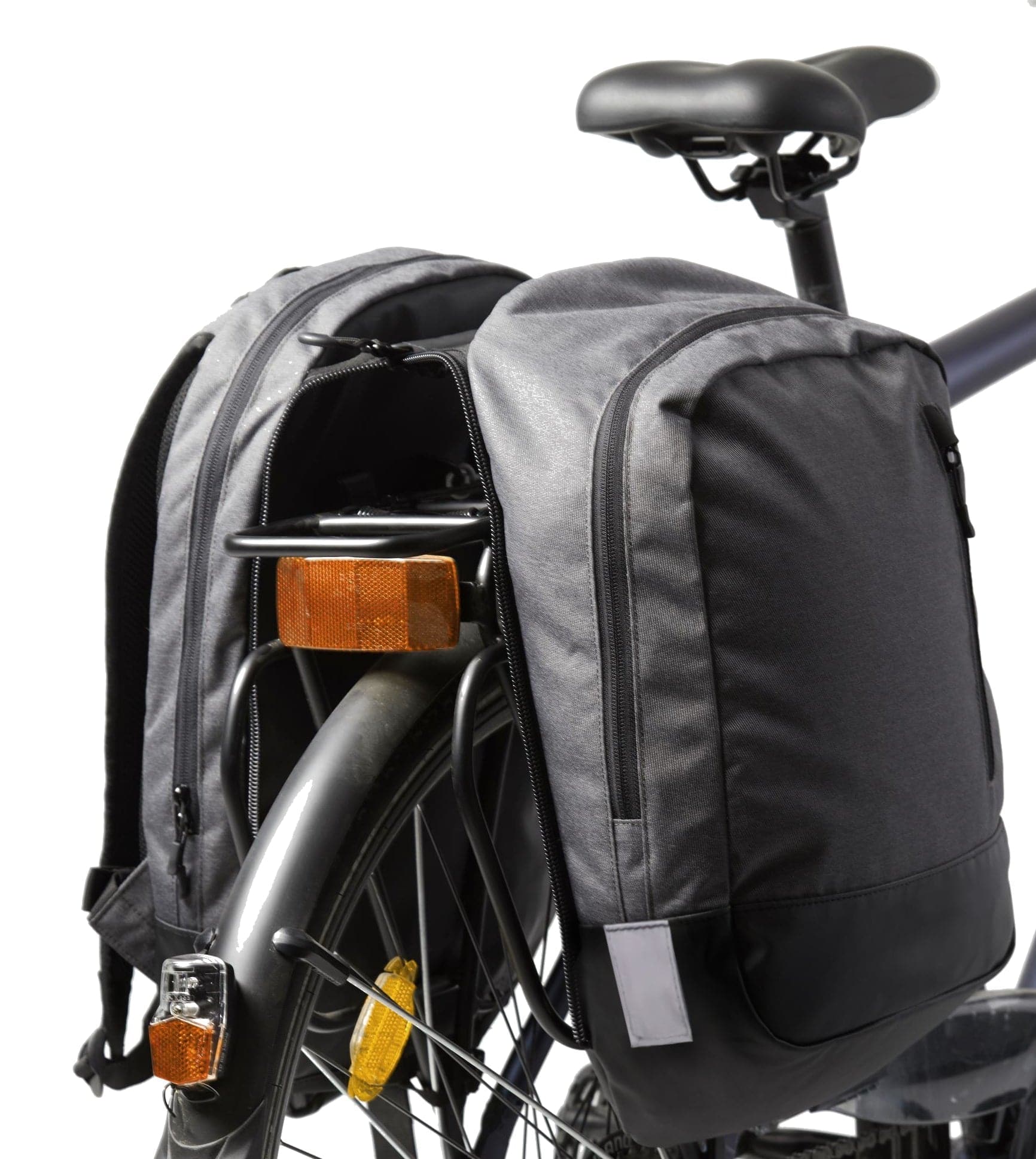 2 in 1 Backpack and Double Pannier Bag - 25L-Sports & Fitness > Bikes & Accessories-PEROZ Accessories