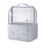 Cosmetics Storage Boxes Portable Dust-proof Makeup Jewelry Case Desktop Drawer(White-White)-Health & Beauty > Cosmetic Storage-PEROZ Accessories