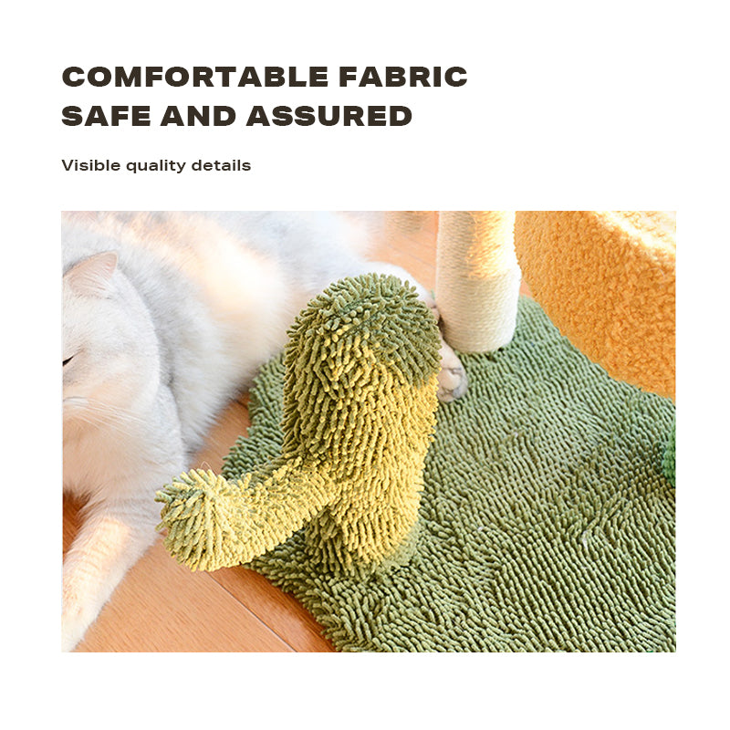 Coconut Cat Tree Tower Scratching Post Toys-Cat Trees-PEROZ Accessories