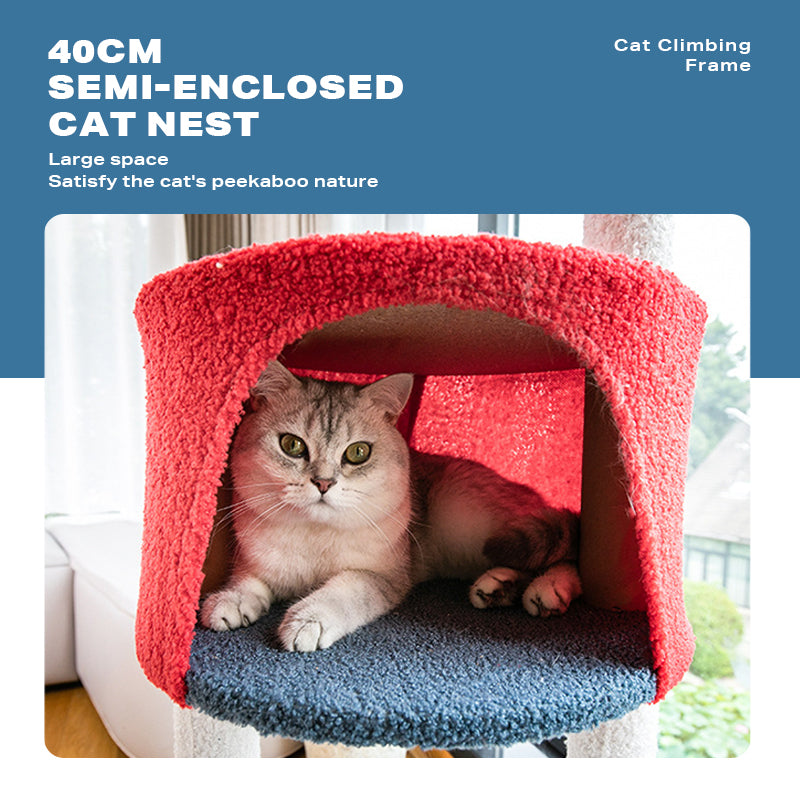Pet Cat Tree Scratching Post House Furniture Toys-Cat Trees-PEROZ Accessories
