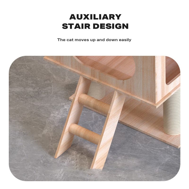 160cm Cat Tree Scratching Post House Condo Furniture Feline Scratcher Tower Toys-Cat Trees-PEROZ Accessories