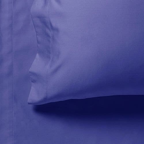 1000TC Ultra Soft King Size Bed Royal Blue Flat & Fitted Sheet Set-Home & Garden > Bedding-PEROZ Accessories