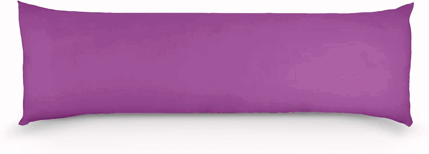 1000TC Premium Ultra Soft Body Pillowcase - Purple-Home & Garden > Bedding-PEROZ Accessories