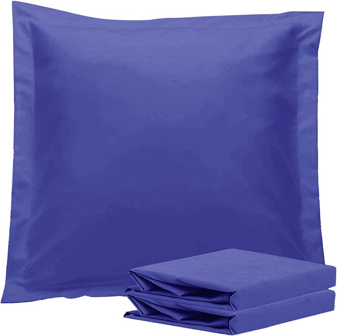 1000TC Premium Ultra Soft European Pillowcases 2-Pack Royal Blue-Home & Garden > Bedding-PEROZ Accessories