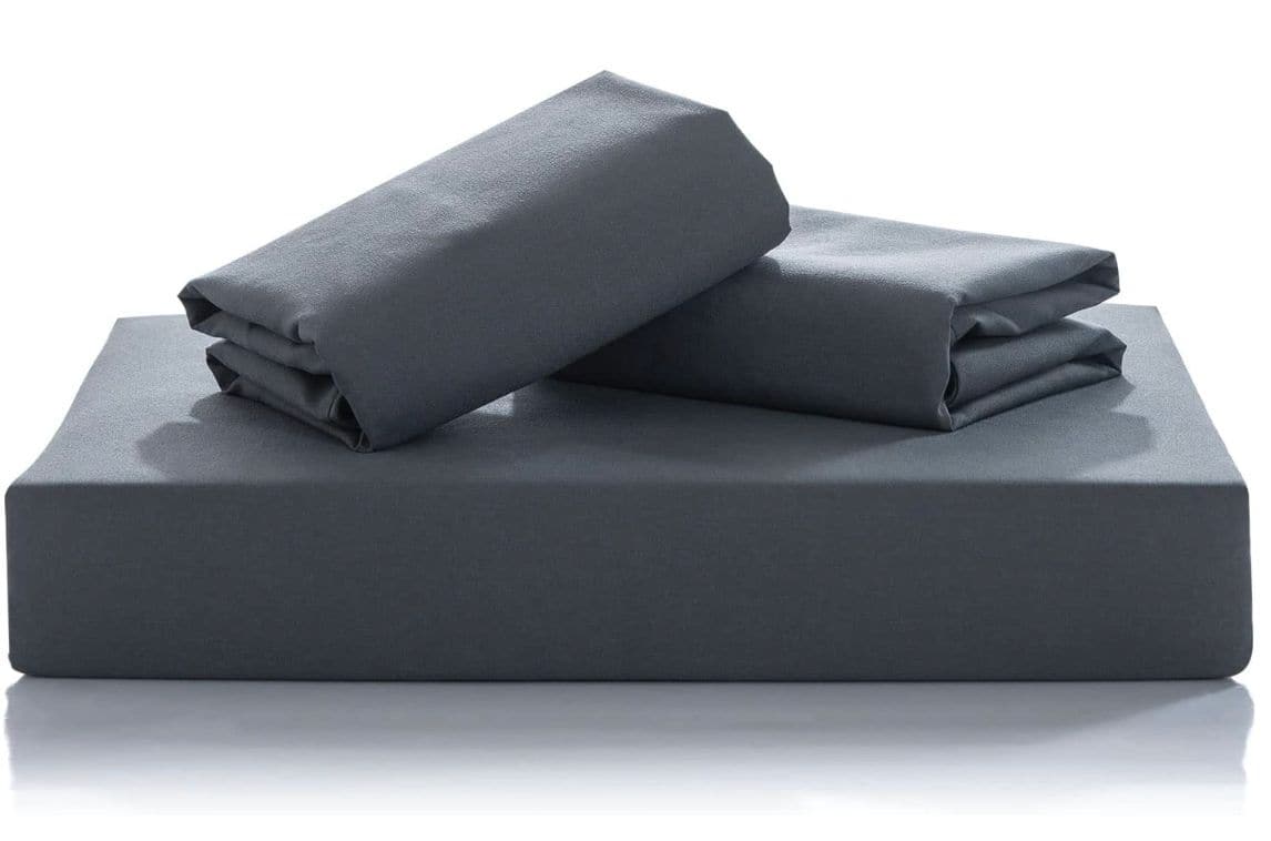 1000TC Reversible Super King Size Grey Duvet Doona Quilt Cover Set-Home & Garden > Bedding-PEROZ Accessories